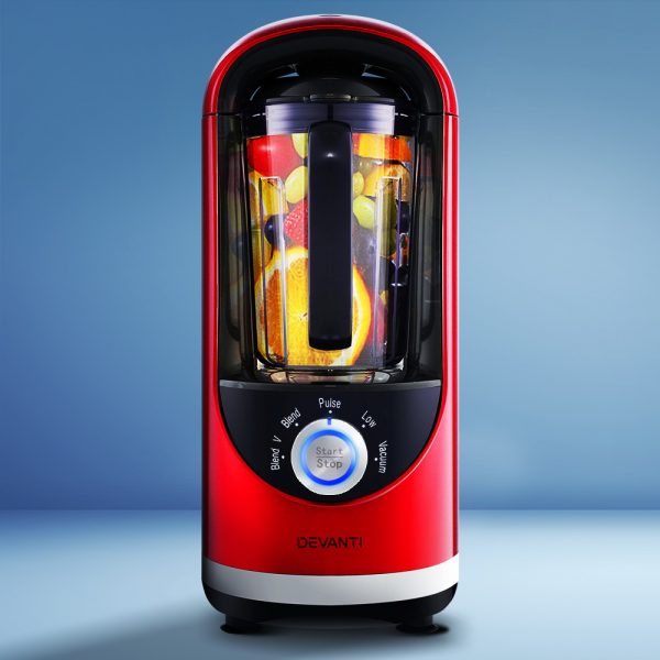 Devanti Vacuum Blender Commercial Juicer Mixer Food Processor Ice Crush
