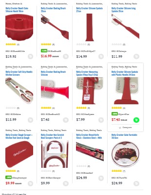 Betty Crocker Ice Cream Scoop with Grip Handle 19 cm | Shoppinggalore9123 Bettry Croker Overview products page 2 | Shoppinggalore9123