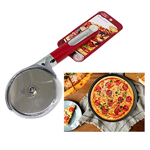 Betty Crocker Large 22cm Pizza Cutter Red | Shoppinggalore9123 Betty Crocker Large 22cm Pizza Cutter Red