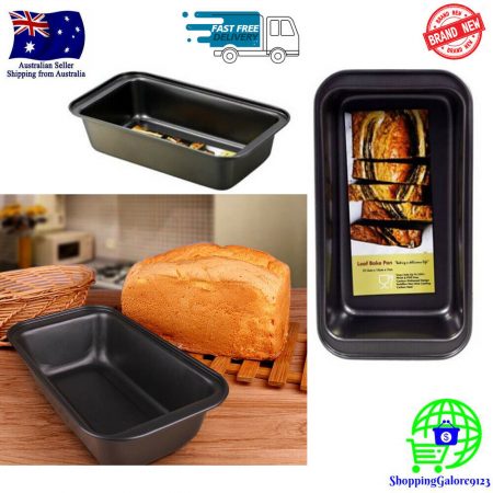 NEW Large Loaf Bake Pan Tin Bakeware Bread Cake Sponge 27.5 x 15 x 7cm Non-Stick